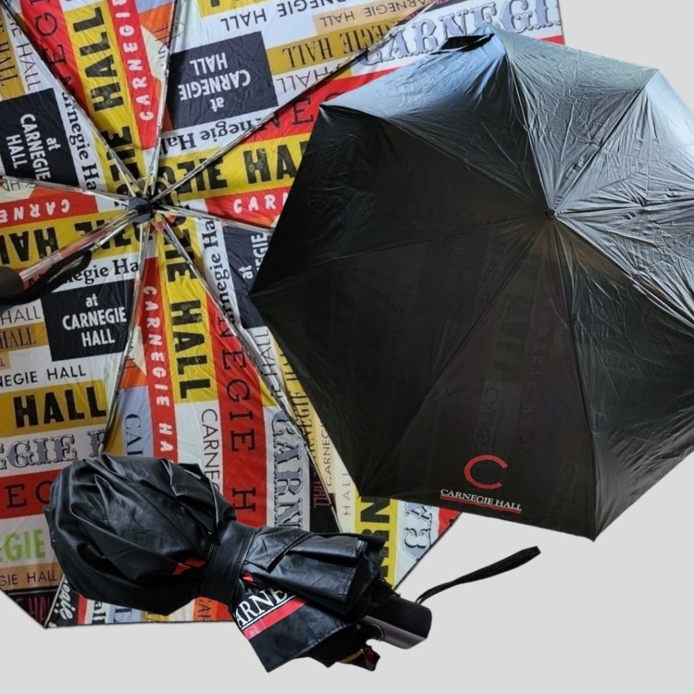 CARNEGIE HALL VINTAGE LOGO Compact Umbrella